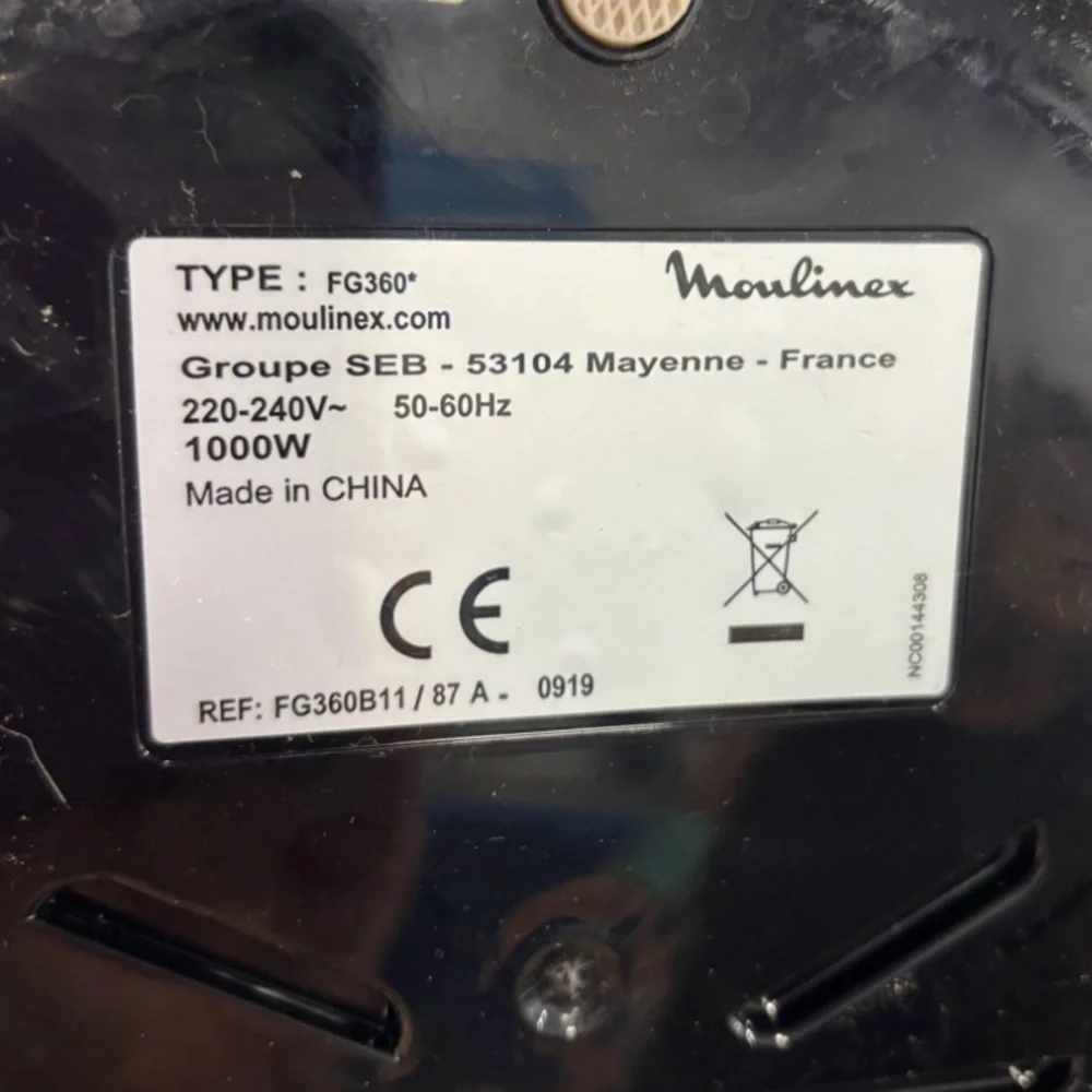 Moulinex Subito FG360 Swivel Filter Holder Replacement (Part #SS-201748) Used